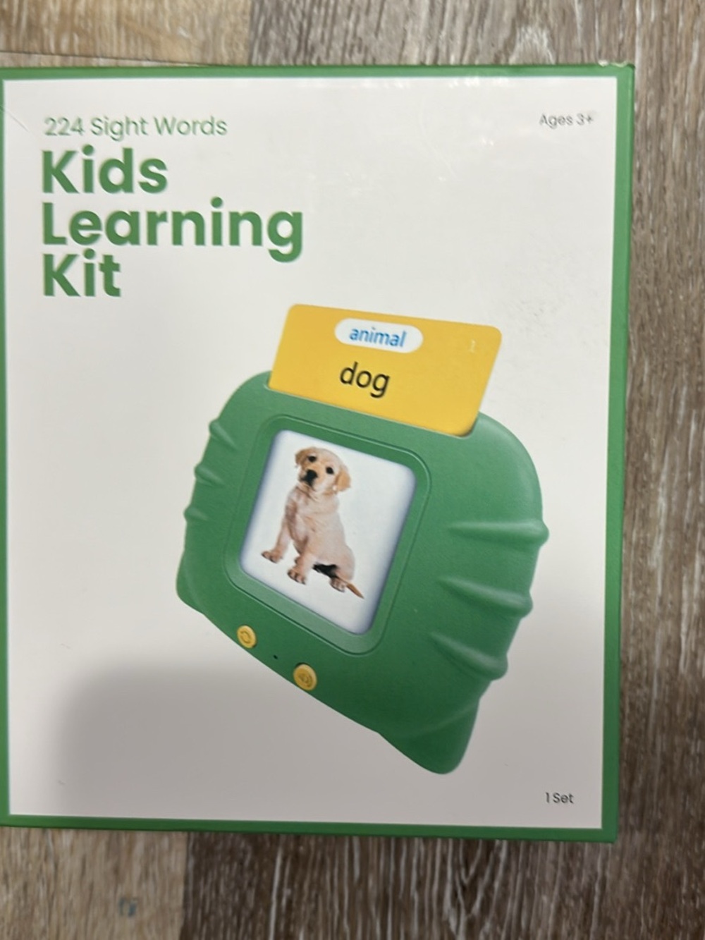 Kids learning word talking toy